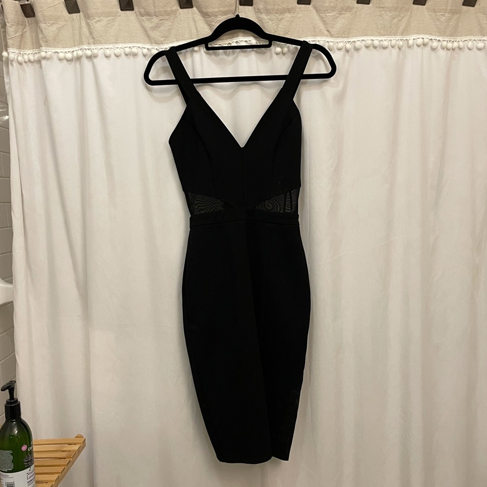 S DNA Sexy Black Dress